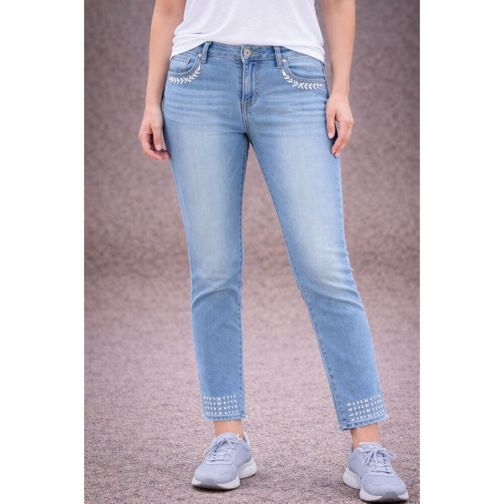Lee Relaxed Fit Girlfriend Mid Rise Jeans Blue